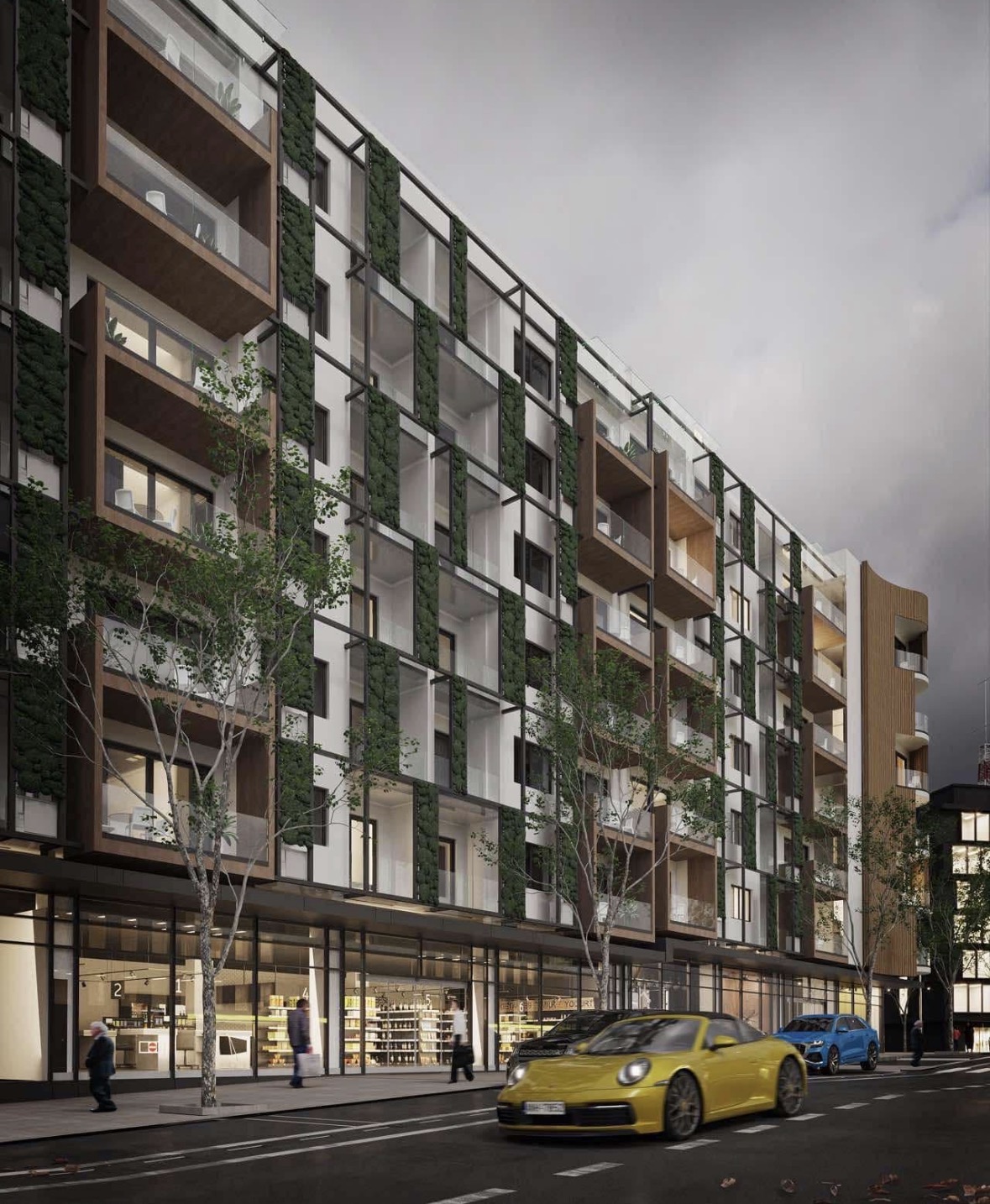 Afija Residence street exterior